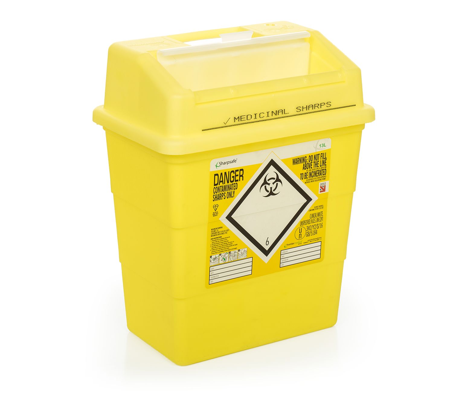 Sharpsafe 13 Litre (Protected Access Option Available) The Emergency